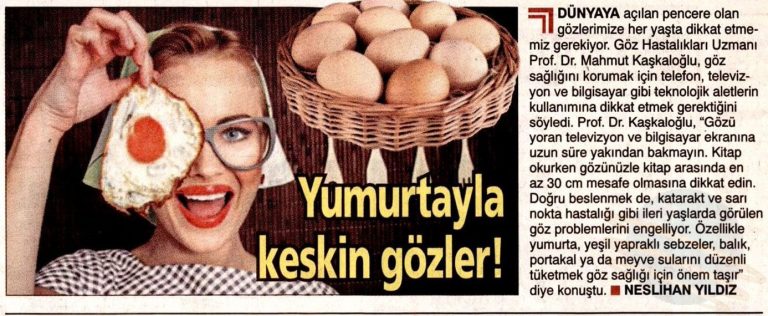 Yumurtayla Keskin Gözler