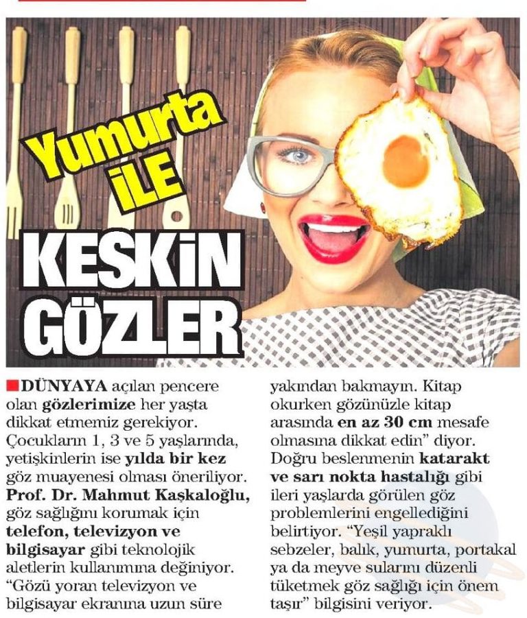 Yumurta ile Keskin Gözler