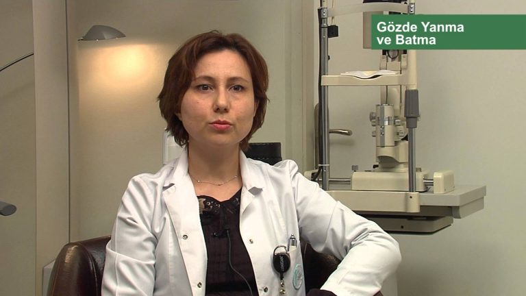 Gözde yanma ve batma Gözde yanma ve batma